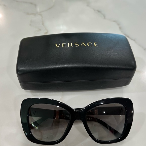Versace Women's Sunglasses in Black
